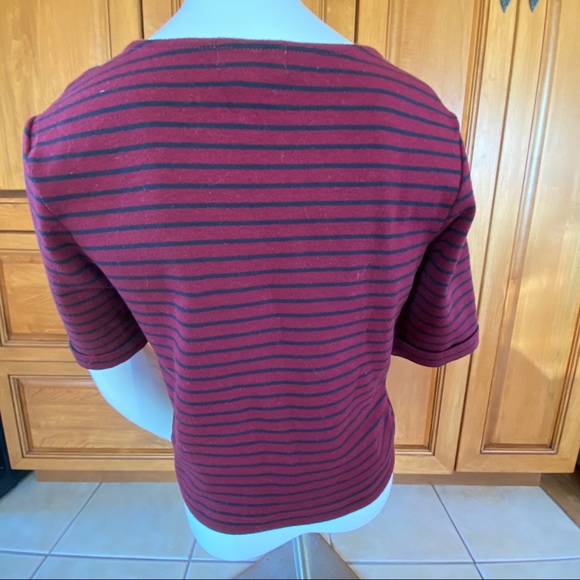 🔥5 for $20 - Striped top, comfortable - Picture 3 of 4